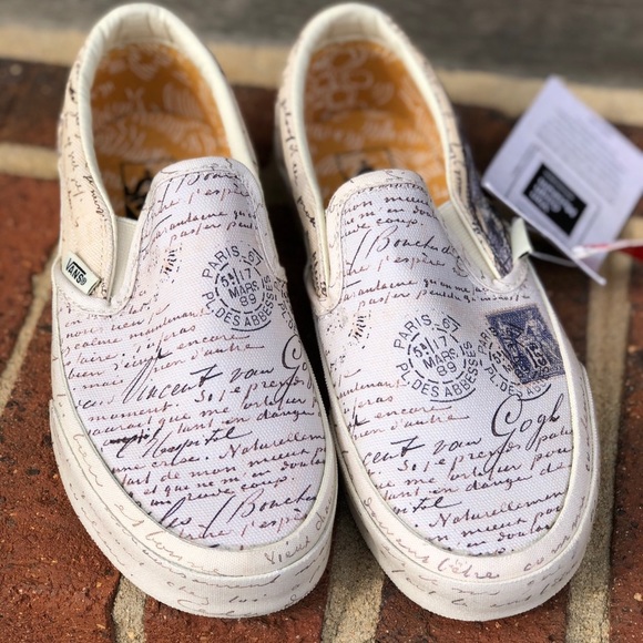 Vans Shoes - ✨Annys✨ Vans x Vincent Van Gogh Slip-On (Letters)
